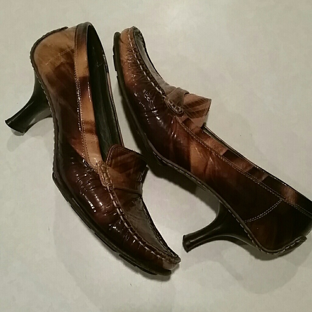 Golfredo Fantini patent leather Italy  8 US  38